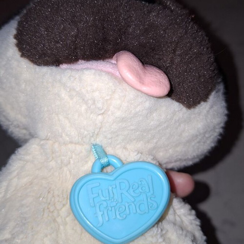 Furreal plush dog used