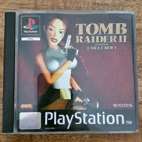Tomb Raider 2 PlayStation (PS1) like new, French edition
