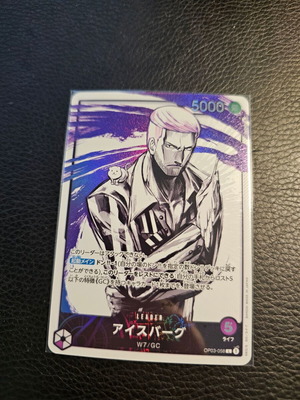 One Piece Card Game Iceburg OP03-058 Japanese new