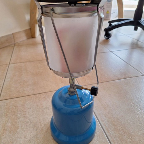 Gas lamp Gigas new with Luxor asbestos