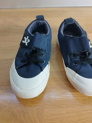 Mickey shoes used, blue Zara size 27