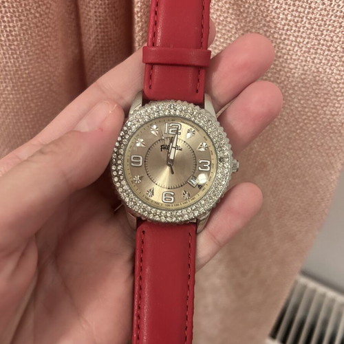 Folli Follie women's watch like new, red strap