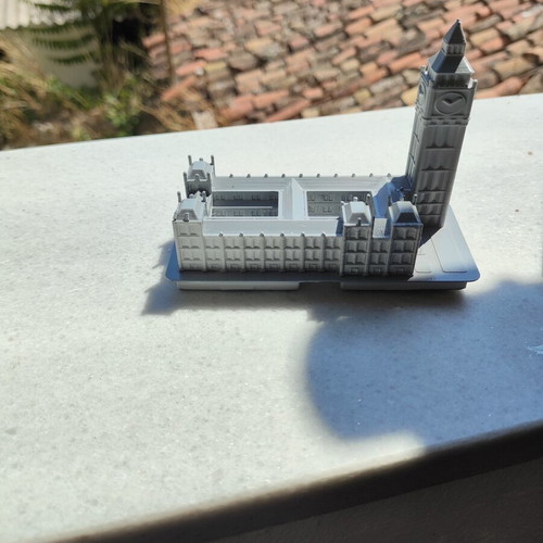 3D printed set of four monuments: Hagia Sophia, UK Parliament, Colosseum, Parthenon