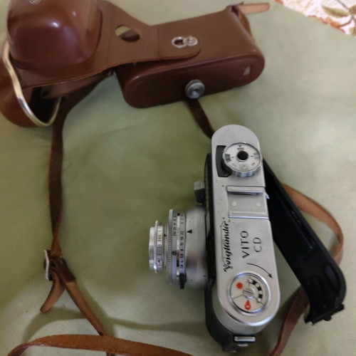 Vintage Vongathia Camera 1968 Model Used, Made in Germany with Tripod