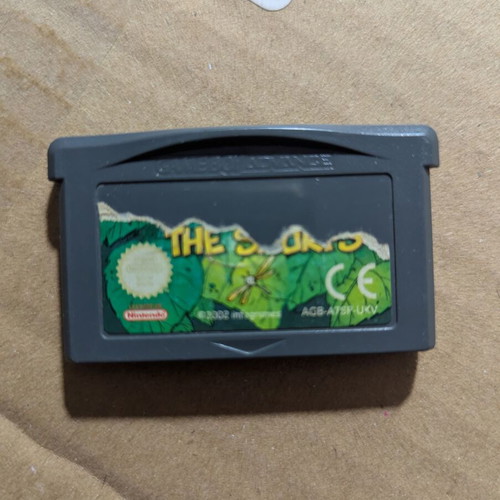 Game Boy Advance Revenge Of The Smurfs used