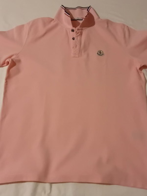 Moncler polo shirt XL pink like new