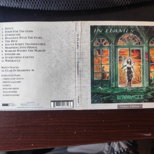 In Flames Whoracle Deluxe Edition Digipak like new, metal