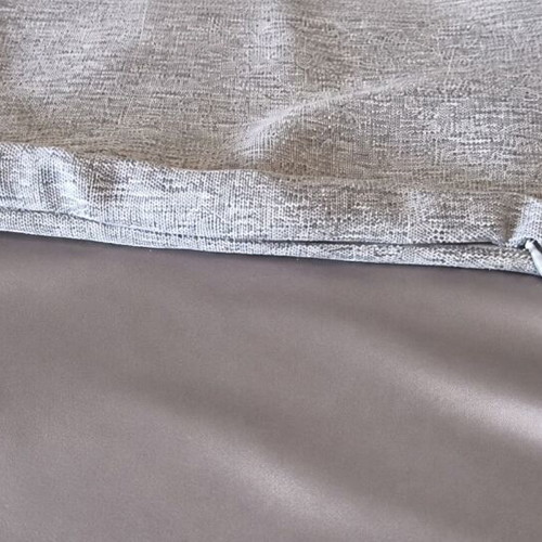 Pillow cases set of 3 new grey 60x60 cm 100% cotton