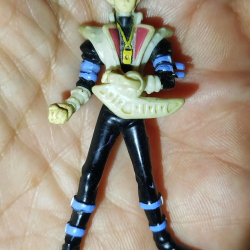 Yu-Gi-Oh Kaiba Mattel Mini φιγούρα 2" μεταχειρισμένη, vintage 1996, χωρίς κάπα