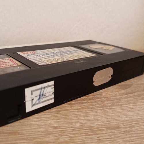 Lucky Luke video cassette used, dubbed, children's animation