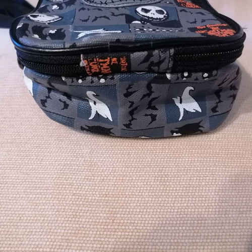 Nightmare Before Christmas Jack Crossbones shoulder bag new white gray