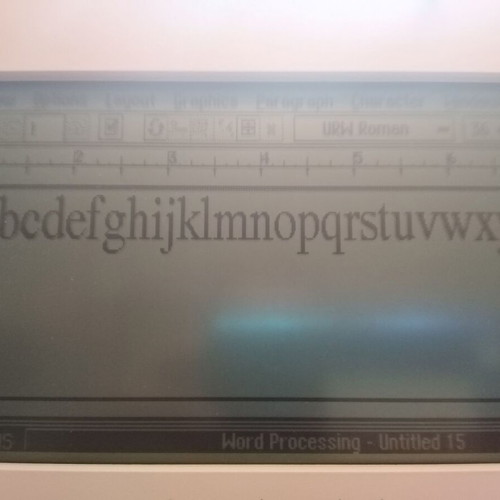 Perfect Solutions Digital Notebook GR portable computer 1990