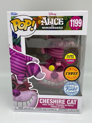 Funko Pop - Cheshire Cat (Chase) (GITD) (Flocked) #1199 Alice In Wonderland