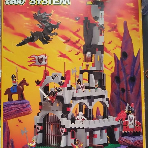 Lego System 6097 Night Lords Castle μεταχειρισμένο με μικρο ελλείψεις