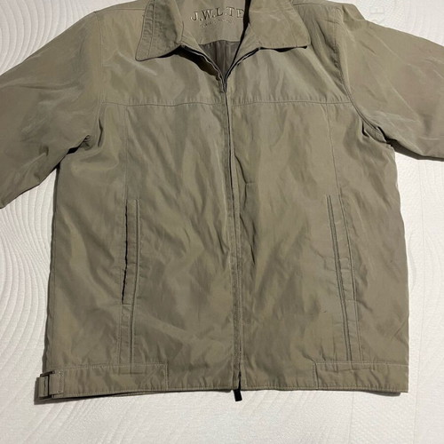 Light jacket like new, grey beige, loose fit large size