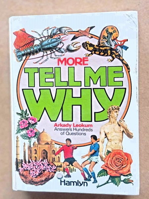 Book More Tell Me Why used, English