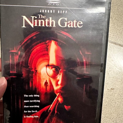 The Ninth Gate DVD like new with Greek subtitles