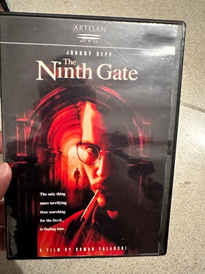 The Ninth Gate DVD like new with Greek subtitles