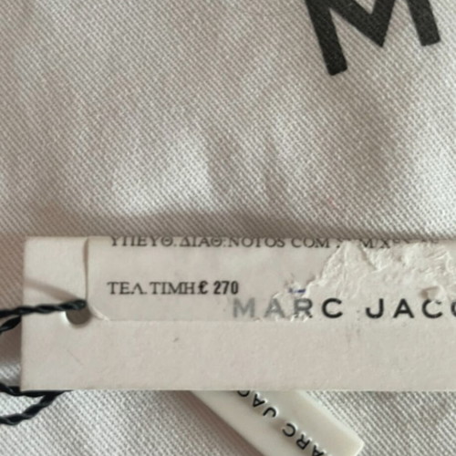 Marc Jacobs crossbody bag, navy blue with gold hardware