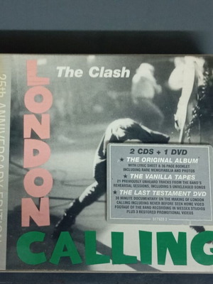 The Clash London Calling double CD and DVD used, punk