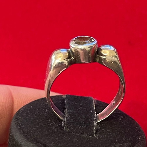 Silver gold ring 925 585 used, size 57