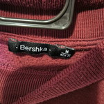 Cropped sweatshirt Bershka red like new, size M