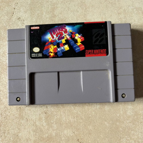 Tetris 2 Super Nintendo SNES American