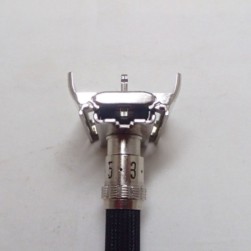 Gillette Super Adjustable 109 Black Beauty Safety Razor like new