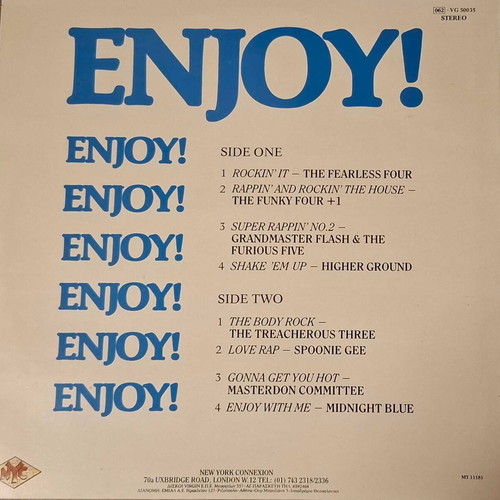 Enjoy! vinyl new, Hip Hop