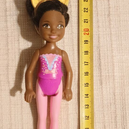 Barbie Chelsea with unicorn headband Mattel 2014 like new