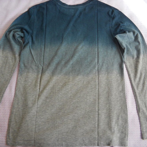 Orchestra long-sleeve kids shirt like new, blue-gray, age 12