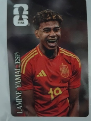 Lamine Yamal Αυτοκόλλητο Panini Coca-Cola Μουντιάλ 2026 Καινούργιο