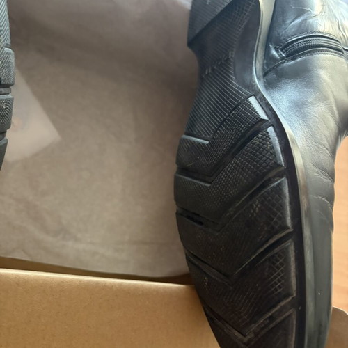Prada black ankle boots size 7.5 (41.5)