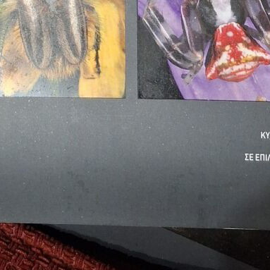 Atheatos Kosmos book, microscopic creatures photography by G. Avagianou