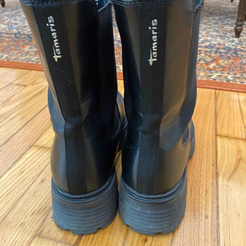 Tamaris boots black size 41 used, worn a couple of times