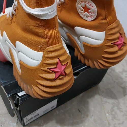 Converse Run Star Motion women's chunky boots like new, orange size 36