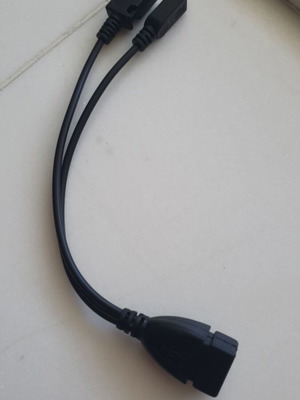 Αντάπτορας micro USB OTG σαν καινούργιος με ταυτόχρονη φόρτιση