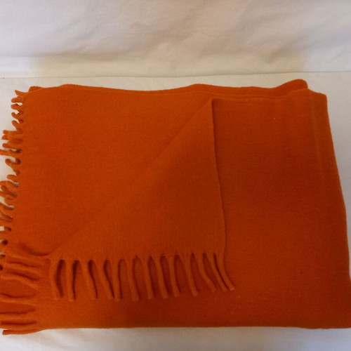 Wool blankets used, set of 2 pieces 260x174 cm