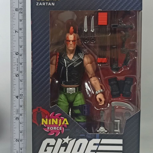 GI Joe Classified Ninja Force Zartan action figure new