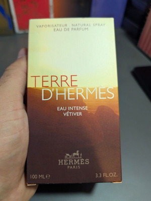 Hermes Terre d'Hermes Eau Intense Vetiver EDP 100ml νέο, оригинално