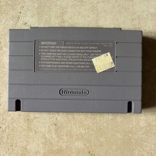 Pit Fighter Super Nintendo SNES American
