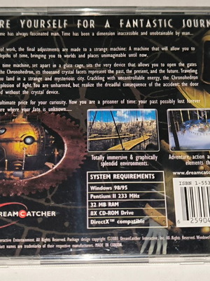 Time Machine PC game used, adventure