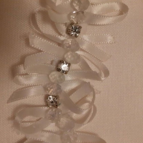 Ivory midi dress Badoo like new, ideal for civil wedding or baptism