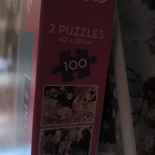 Barbie Puzzle set 2 puzzles 100 pieces new
