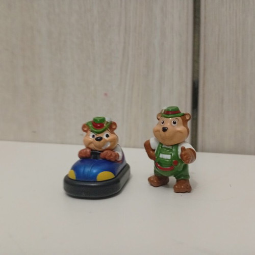 Kinder Surprise Joy teddy bear figures set used