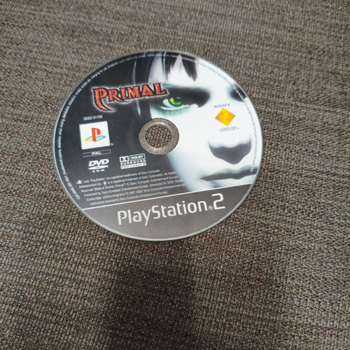 Primal PlayStation 2 game, complete in box, Greek manual