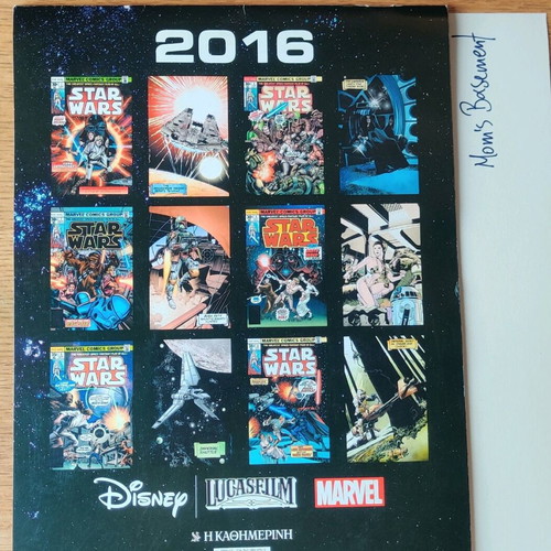 Star Wars comics calendar 2016 like new