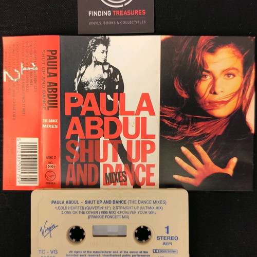Paula Abdul Shut Up and Dance cassette used, pop