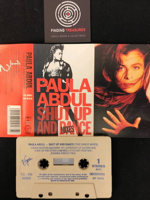 Paula Abdul Shut Up and Dance cassette used, pop