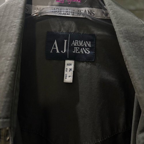 Armani Jeans shirt green like new